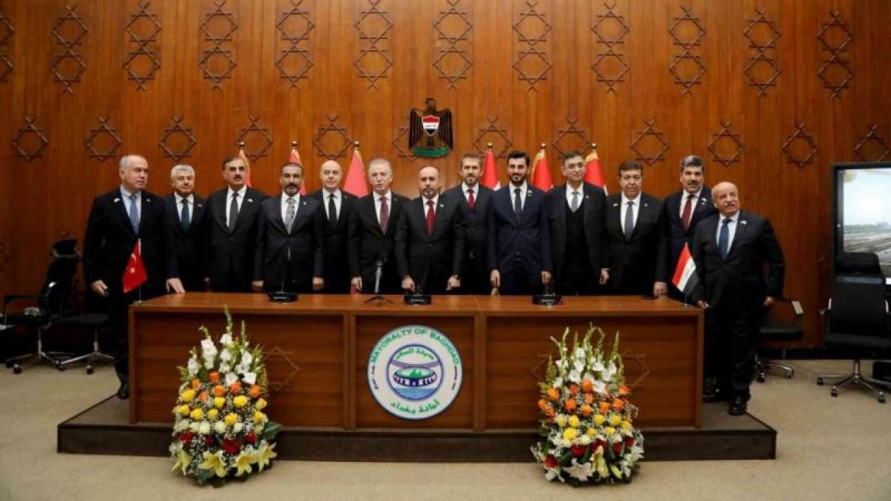 Gaziantep Büyükşehir Belediyesi Bağdat ile kardeş şehir protokolü imzaladı