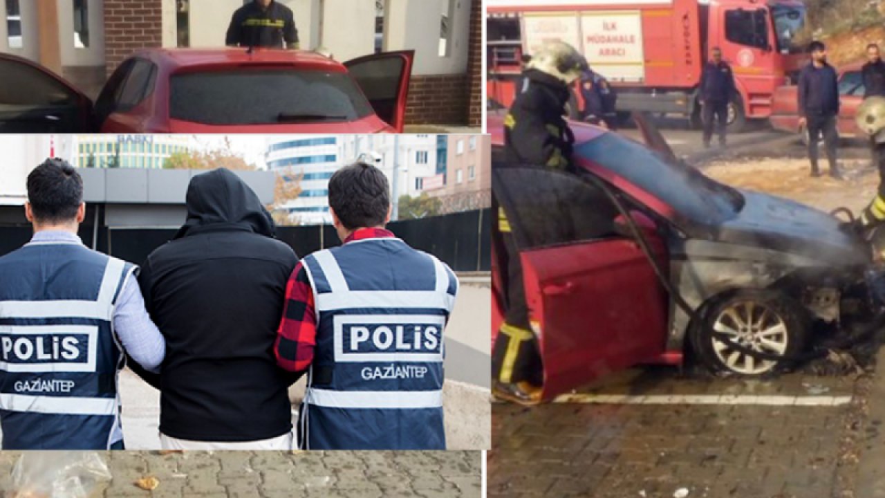 Gaziantep'te araçları kundaklayan ZANLI YAKALANDI! Gaziantep'te 3 farklı aracı kundakladığı iddiasıyla 1 zanlı tutuklandı