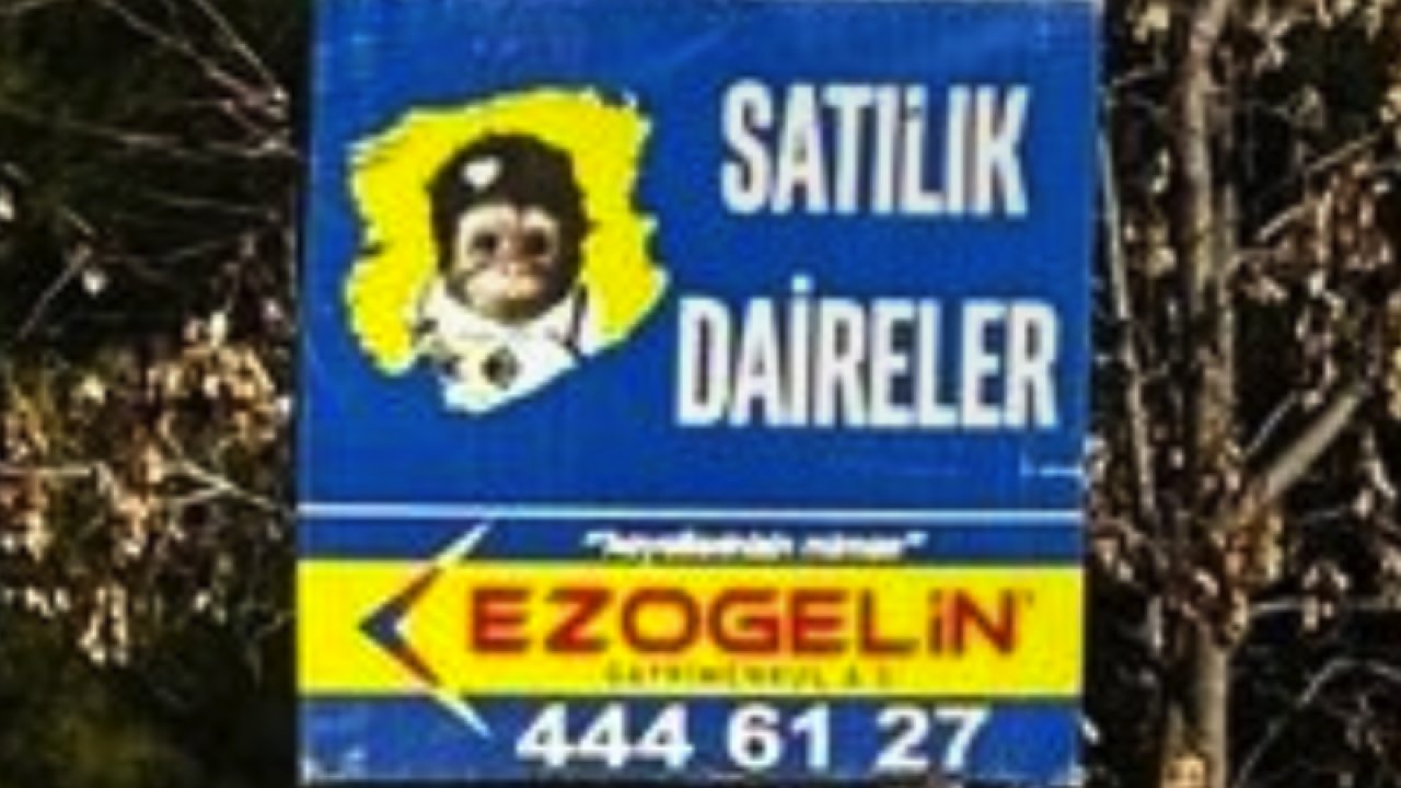Gaziantep'te Yok Artık Dedirten Reklam Tarzı! Doğaya zarar verek reklam yapmak ne demek? Ezogelin Emlak'ın tabelalarına kim dur diyecek!