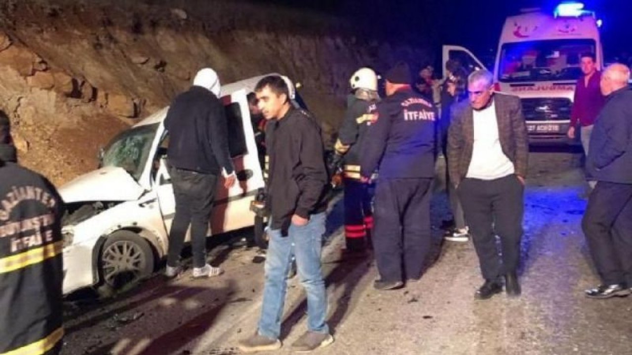 Gaziantep'teki korkunç kazada  ölü sayısı 2’ye yükseldi! Karı-kocayı ölüm bile ayıramadı