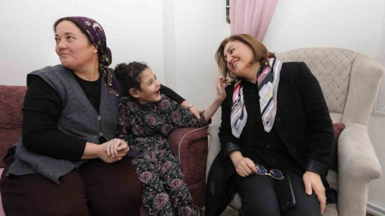 Başkan Fatma Şahin, doğalgaz yardım projesinden yararlanan aileleri ziyaret etti