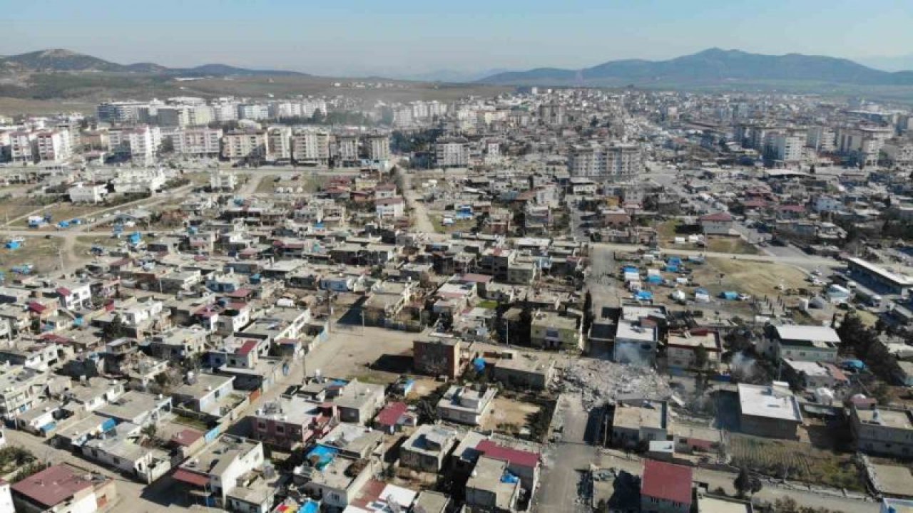 Gaziantep'te Depremden büyük zarar gören Nurdağı'nın YÜZDE YÜZÜ  yıkılacak... Video Haber