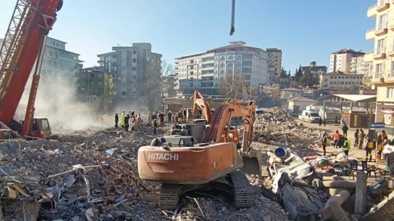 Gaziantep'te toplam 156 bin 482 binadaki 586 bin 628 bağımsız birimde hasar tespit çalışması yapıldı