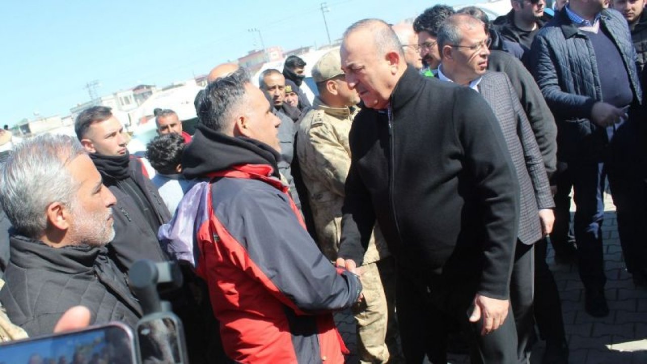 Dışişleri Bakanı Mevlüt Çavuşoğlu  Gaziantep’in Nurdağı ilçesini ziyaret etti
