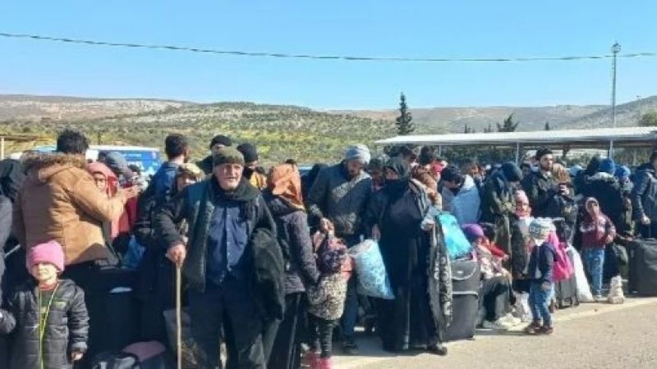 Gaziantep ve Kahramanmaraş'ta yaşanan Depremin ardından ülkelerine dönen Suriyeliler: Geri dönmeyeceğiz...