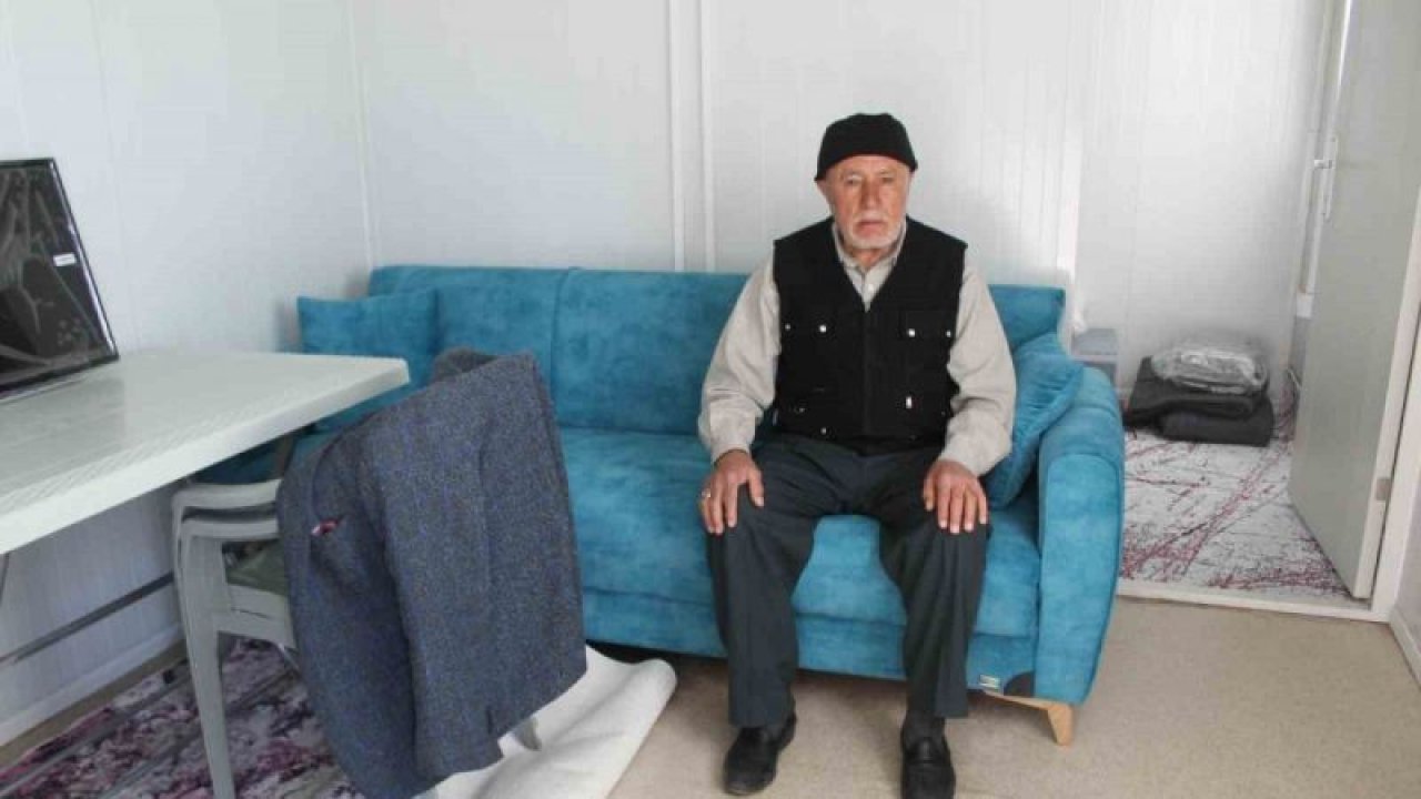 Gaziantep’in Nurdağı ilçesindeki evinde depreme yakalanan 75 yaşındaki Ökkeş Ölçücü oruç tutmak için kalkacaktı depreme yakalandı