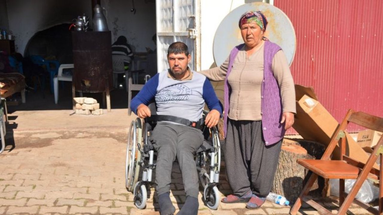 Depremde tekerlekli sandalyesi kırılan vatandaşın çağrısına valilik koştu
