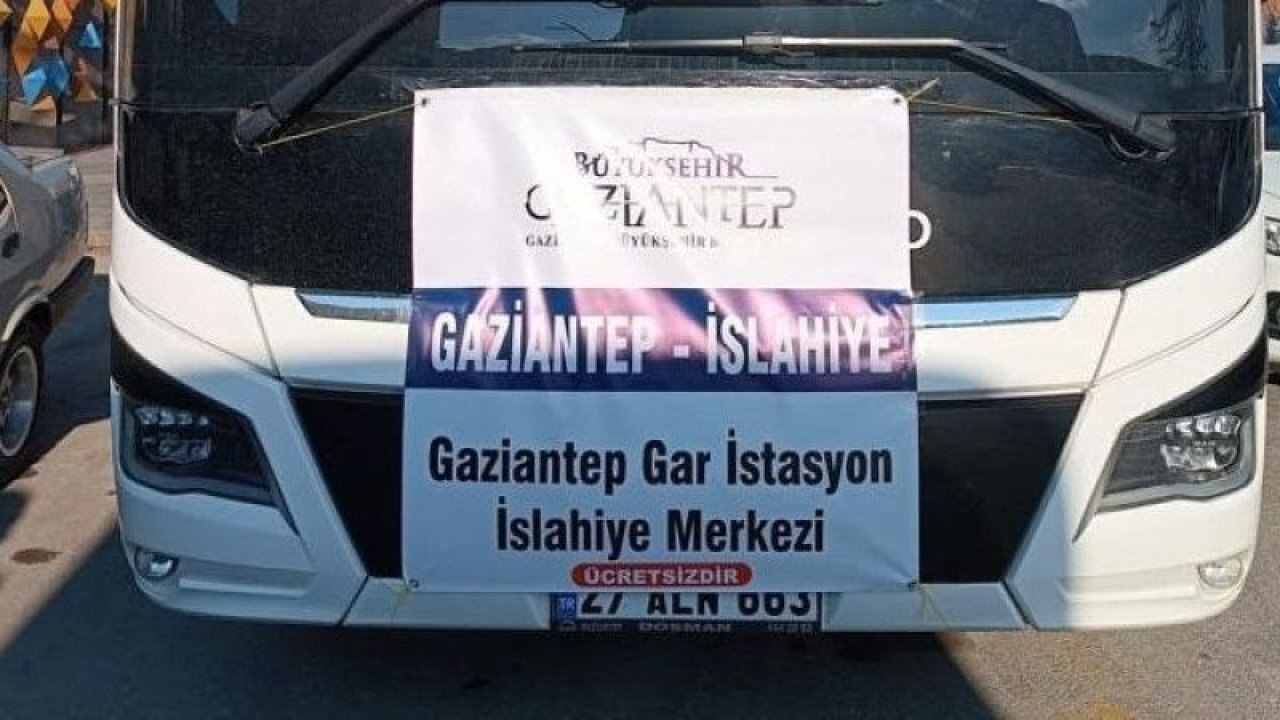 Gaziantep'te çalışan vatandaşlar şikayetçiydi! Gaziantep, Nurdağı ve İslahiye’ye ring seferlerine başladı