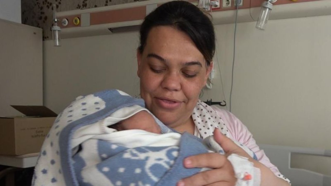 Gaziantep'ten ayrılan Depremzede kadın, bebeğini Kırıkkale'de dünyaya getirdi ... VİDEO HABER