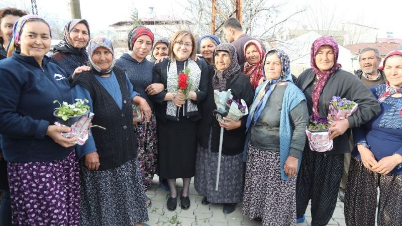 Başkan Fatma Şahin, Nurdağı kırsalındaki depremzedelerle bir araya geldi