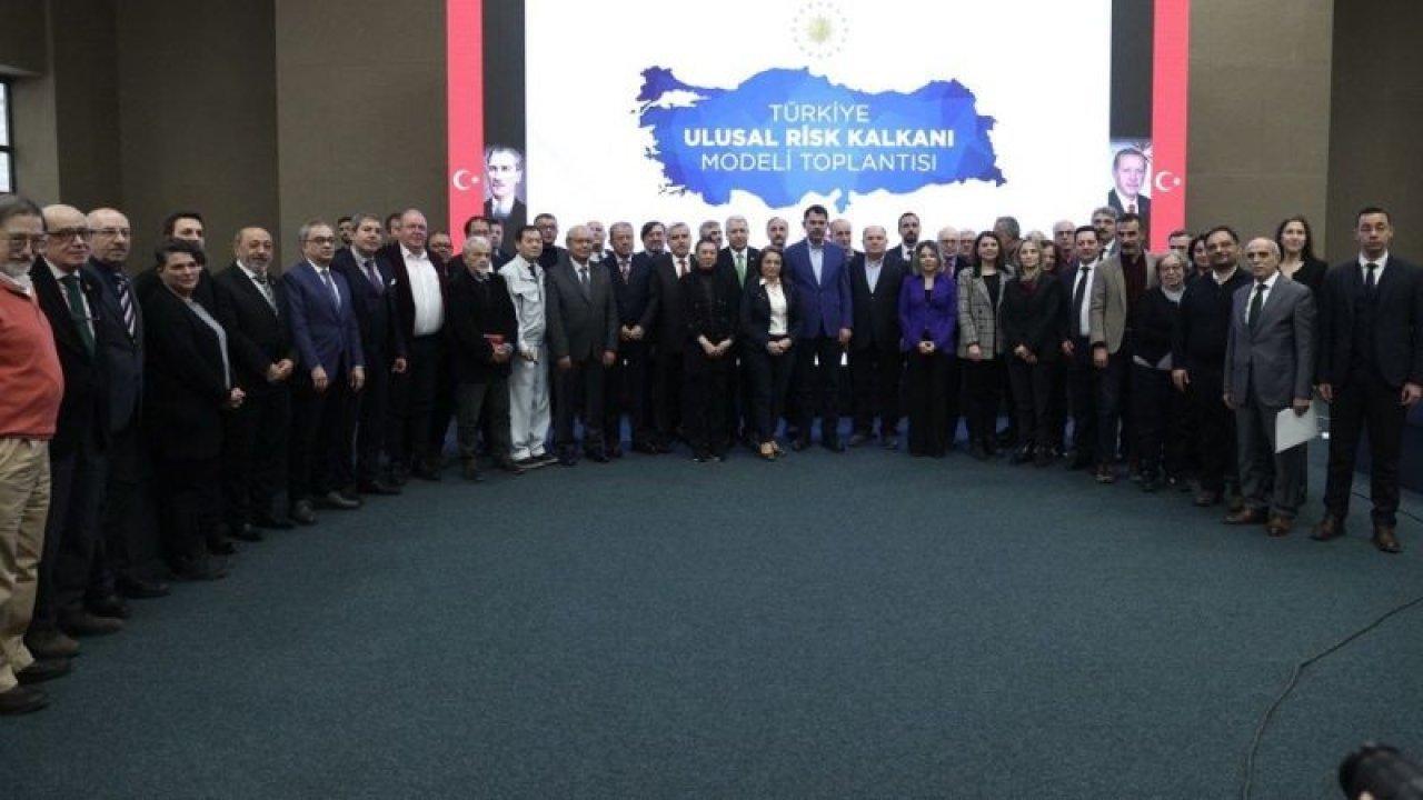 Bakan Kurum, Gaziantep'te düzenlenen II. Türkiye Ulusal Risk Kalkanı Modeli toplantısında alınan kararları açıkladı