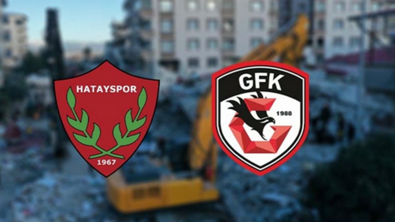 TFF'den, Gaziantep FK ve Hatayspor maçlarına ilişkin açıklama
