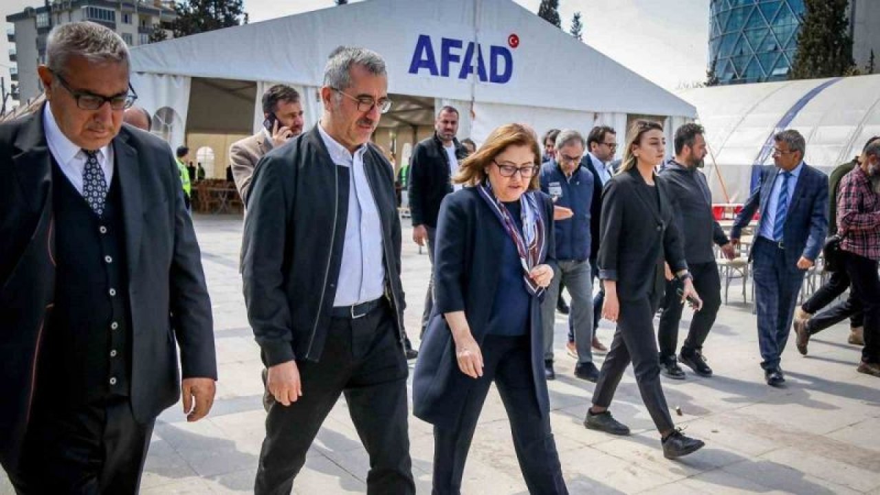 Türkiye Belediyeler Birliği Başkanı Fatma Şahin, afet bölgelerindeki 4 ile teknik gezide bulundu