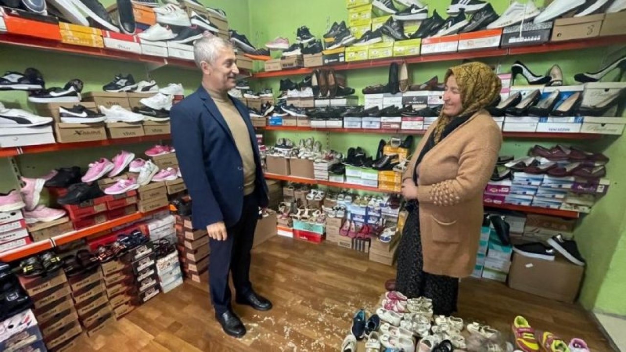 Şahinbey Belediye Başkanı Mehmet Tahmazoğlu esnafla fikir alışverişinde bulundu