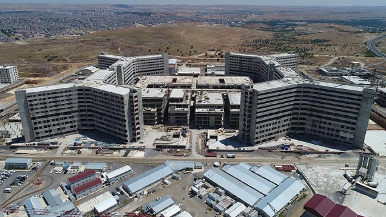 Gaziantep şehir hastanesi 10 yıl sonra açılıyor