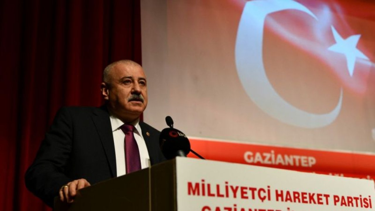 Gaziantep Milliyetçi Hareket Partisi (MHP) milletvekili adayları tanıtıldı .