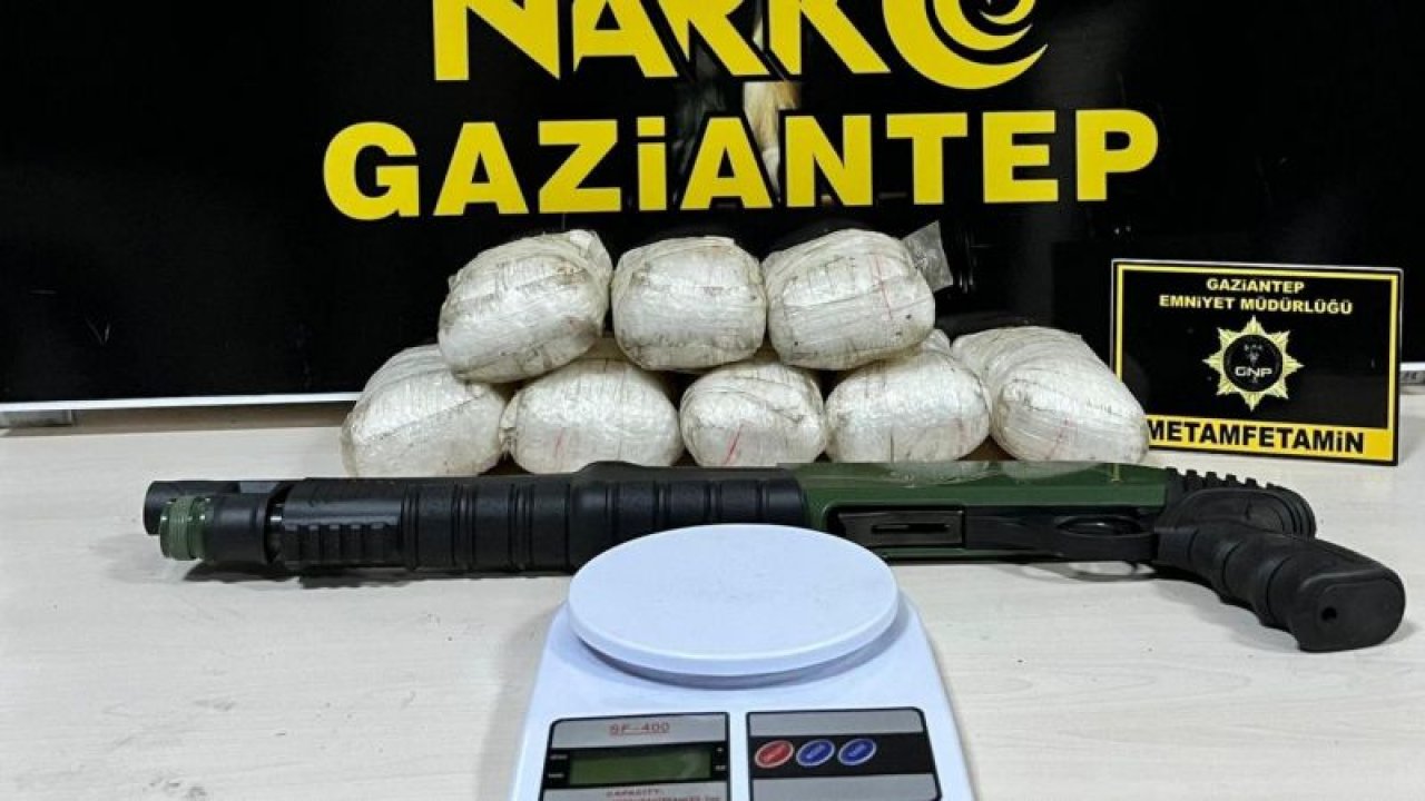 GAZİANTEP'TE UYUŞTURUCUYA GEÇİT YOK! Gaziantep'teki uyuşturucu operasyonunda 4 zanlı yakalandı