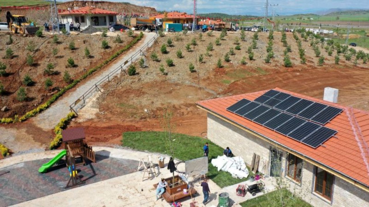 Gaziantep Nurdağı'ndaki ilk kalıcı konutlar "akıllı köy" uygulamasıyla sahiplerine teslim edilecek