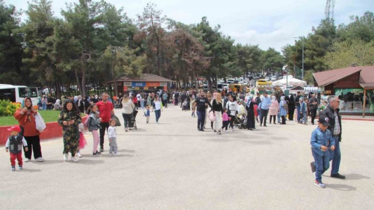 Türkiye’nin en büyük, Avrupa’nın üçüncü, dünyanın ise dördüncü büyük hayvanat bahçesi olan Gaziantep Hayvanat Bahçesini bayramın ilk 2 gününde 12 bin kişi ziyaret etti