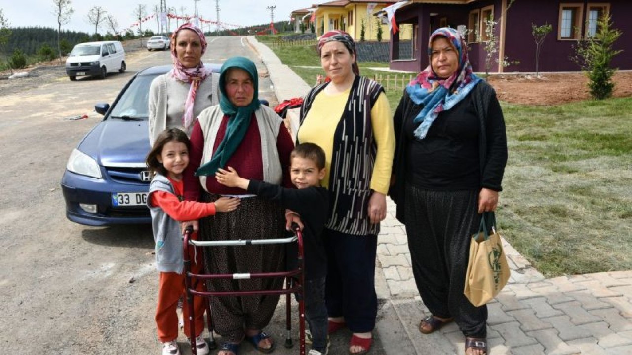 Gaziantep Nurdağı'nda köy tipi kalıcı afet konutlarına depremzedeler yerleşmeye başladı
