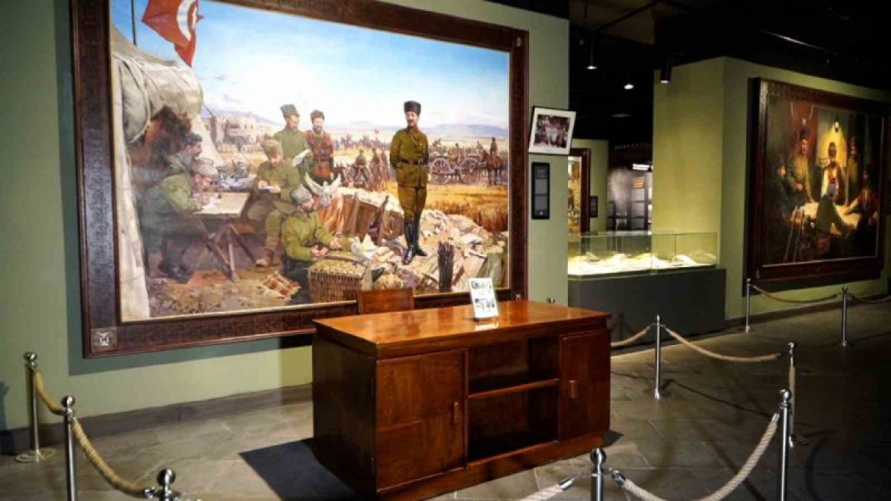 Efsane komutanın çalışma masası Gaziantep Panorama Müzesi’nde