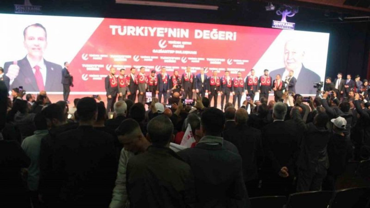 Fatih Erbakan Gaziantep'te: "14 Mayıs, Yeniden Refah ve Cumhur İttifakı’nın büyük zaferlerine vesile olacak"