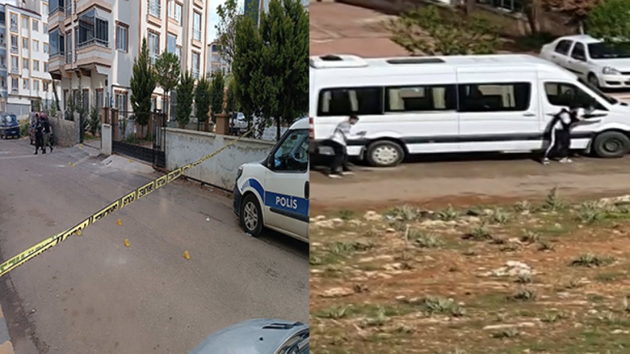 Gaziantep'te 5 kişinin yaralandığı silahlı aidat kavgasının görüntüleri ortaya çıktı! VİDEO HABER