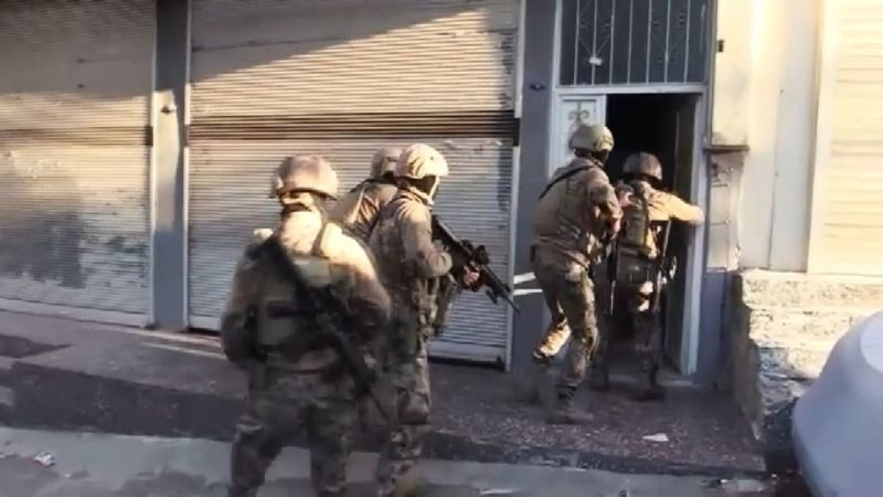 Gaziantep'te uyuşturucu tacirlerine yönelik operasyon düzenlendi