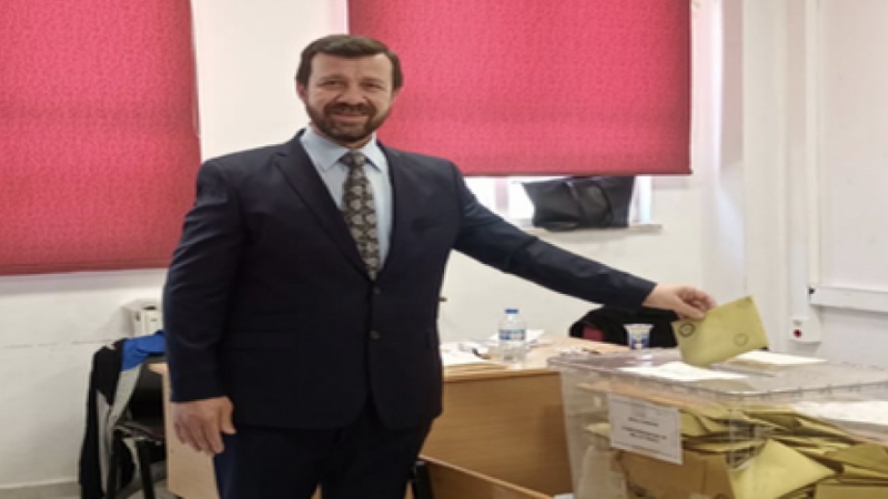 Zafer Partisi Gaziantep Milletvekili Adayı Mehmet Pamuk oyunu kullandı