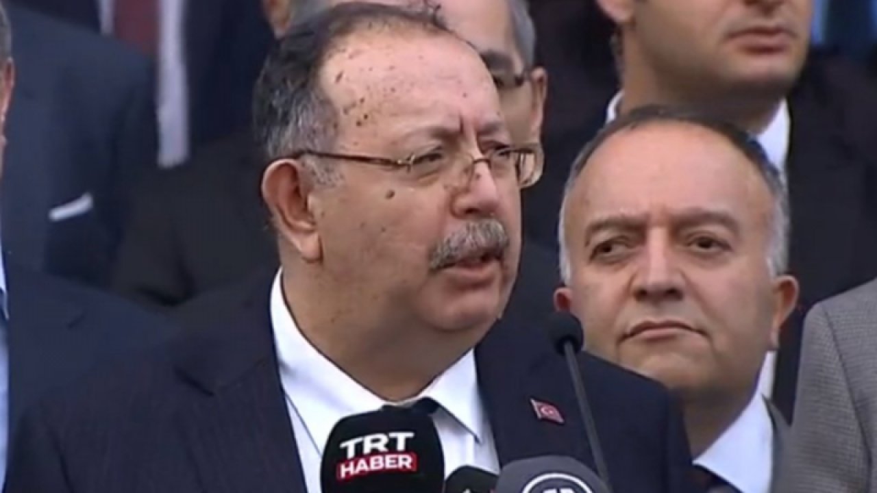 YSK Başkanı Ahmet Yener, yayın yasaklarının 18.30 itibarıyla kaldırıldığını açıkladı