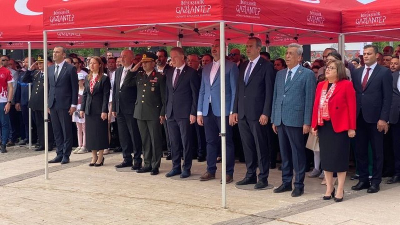 Gaziantep’te 19 Mayıs Atatürk’ü Anma ve Gençlik ve Spor Bayramı çoşkusu