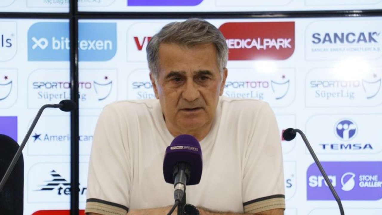 Maçın ardından konuştu, tepki gösterdi: Beşiktaş Teknik Direktörü Şenol Güneş'ten zehir zemberek sözler
