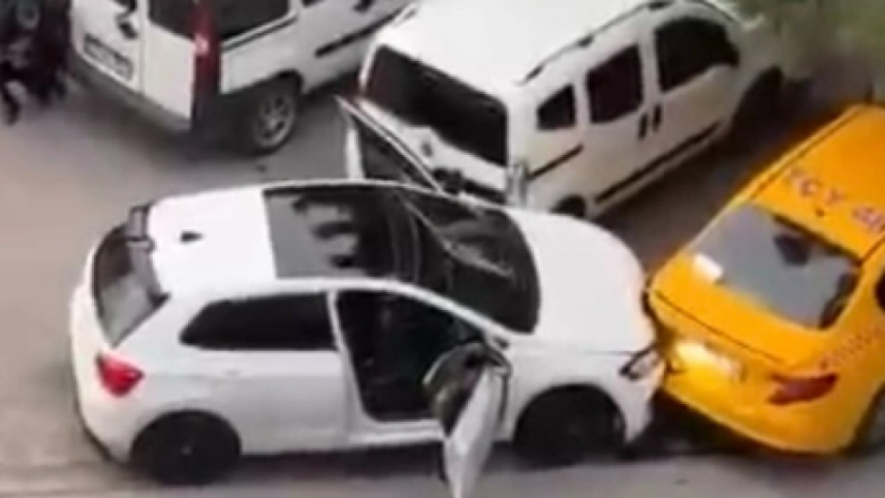 Kan donduran görüntüler ortaya çıktı: Otopark görevlisini iki aracın arasına sıkıştırıp katletti!
