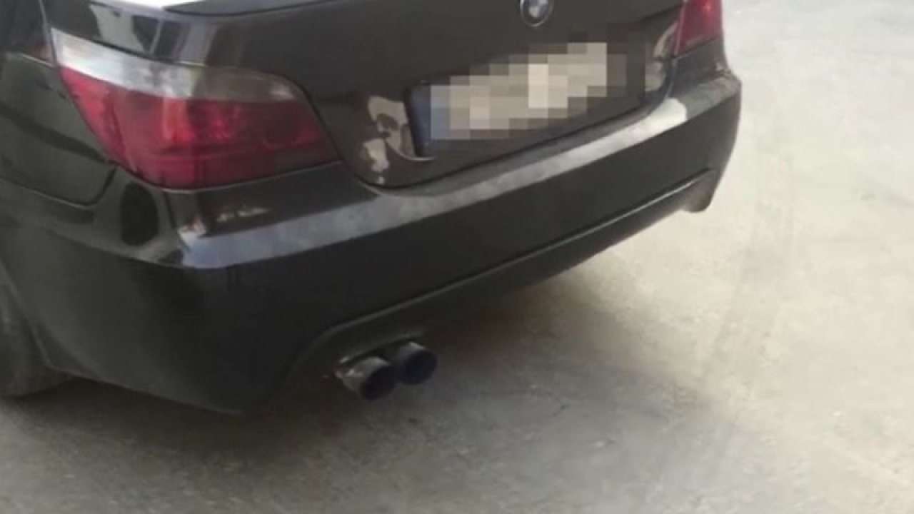Gaziantep polisi modifiyeli araçlara göz açtırmıyor! 4 modifiyeli araç sürücüsüne cezai işlem uygulandı