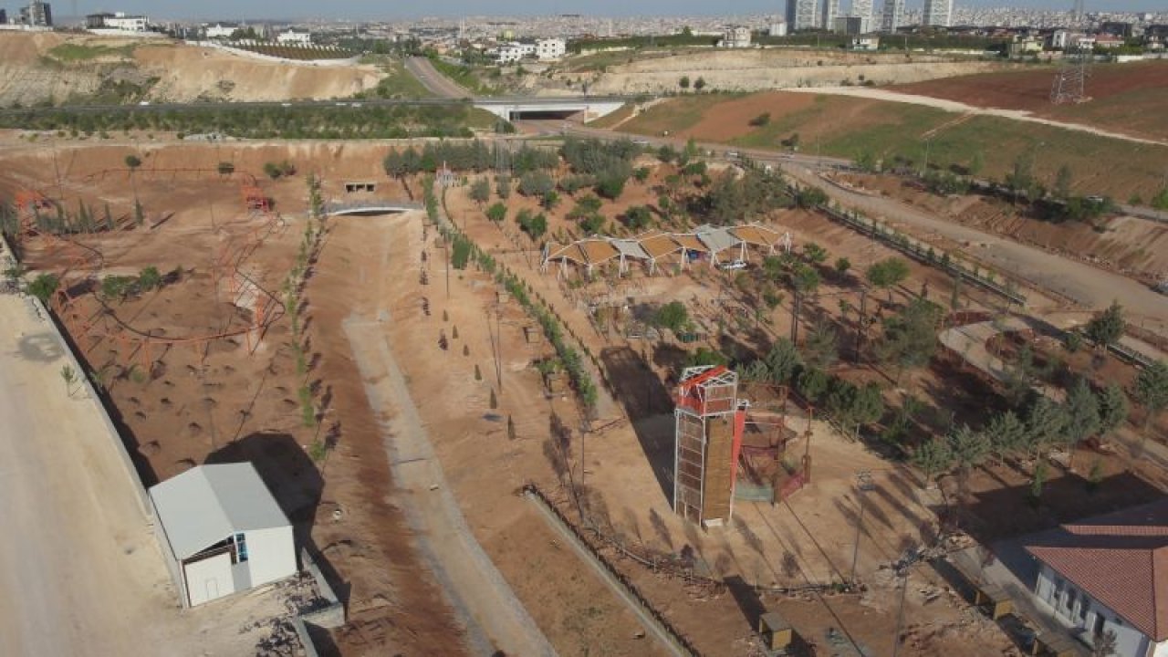 Büyükşehir Belediyesi tarafından yapımına devam edilen Vadi Alleben projesi, kentin park anlayışına yeni bir soluk getirecek