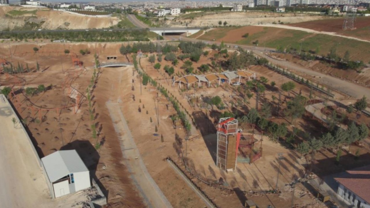 GAZİANTEP'E DEV PROJE! Vadi Alleben, Gaziantep'in park anlayışına yeni bir soluk getirecek