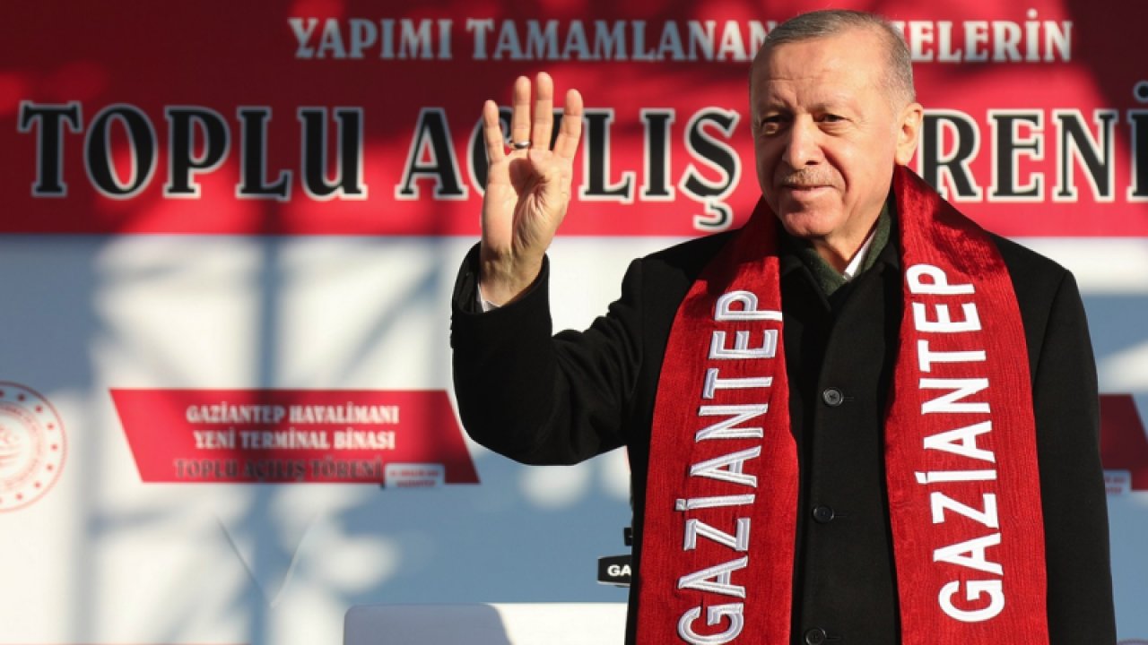 Cumhurbaşkanı Erdoğan'dan Gaziantep'te Çocuklara Sürpriz hediye