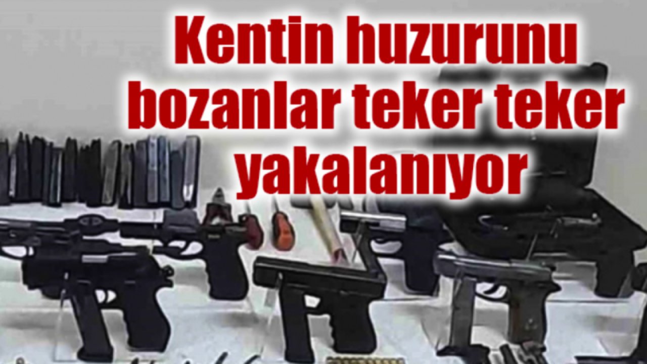 Gaziantep'te seçim gecesi Kentin huzurunu bozanlar teker teker yakalanıyor! Gaziantep’te seçim gecesi ve Galatasaray’ın şampiyonluk gecesinde Silah Kullanan 49 kişi gözaltına alındı