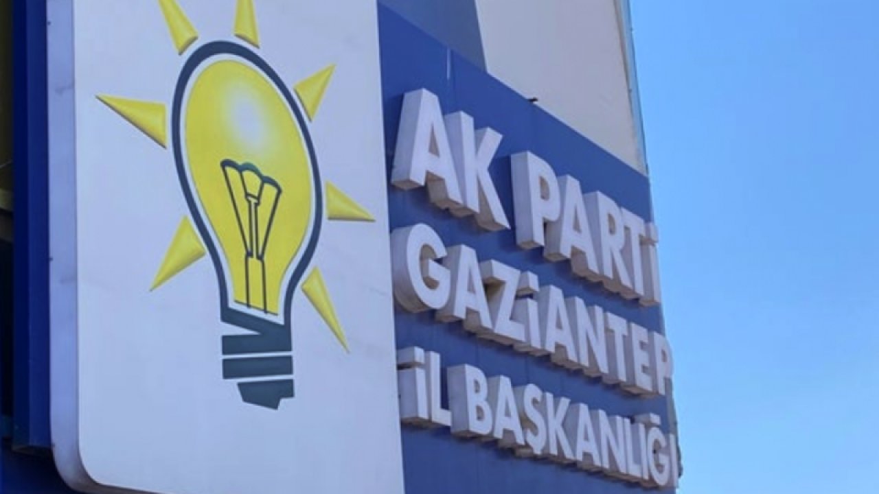 Gaziantep Ak Parti'de flaş görev dağılımı