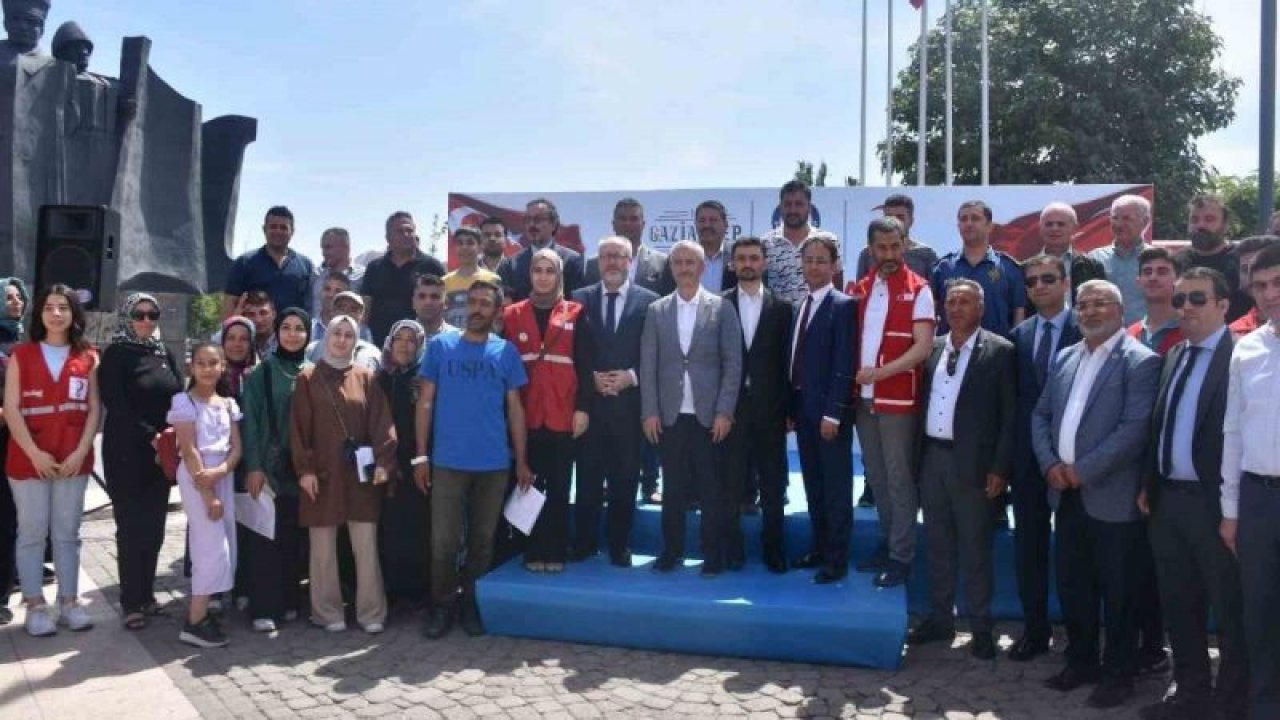 Gaziantep Şahinbey Belediyesi düzenlediği kan bağışında kendi rekorunu kıracak