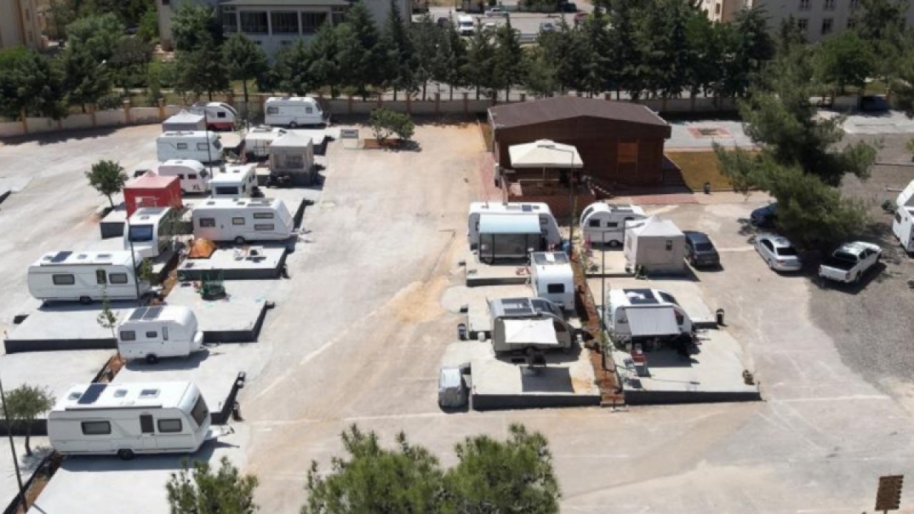 Gaziantep Depremi'nde Yoğun İlgi Gören Karavan Parkı Alanına Bir yenisi Eklendi....