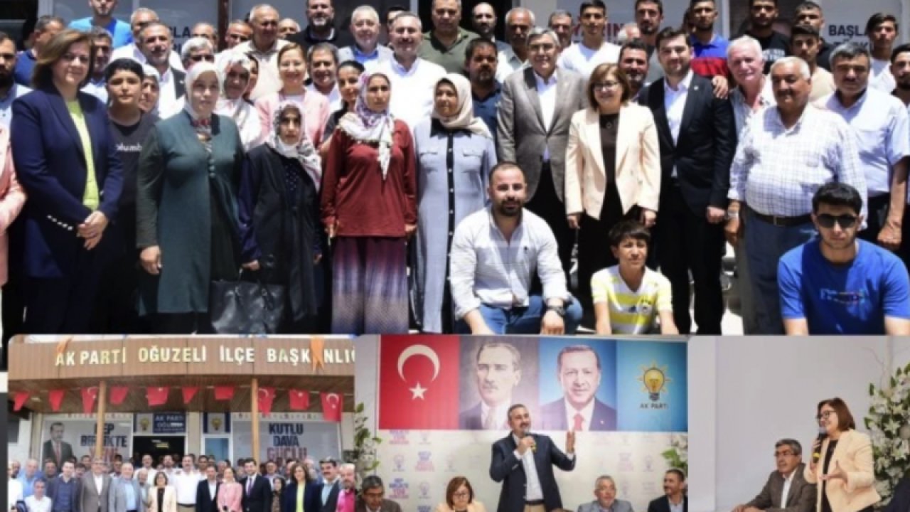 AK Parti Gaziantep’ten ilçelere Türkiye yüzyılı teşekkürü. AK Partililer ilk olarak Oğuzeli ve Karkamış ile Nizip ilçe teşkilatları ile bir araya geldi.
