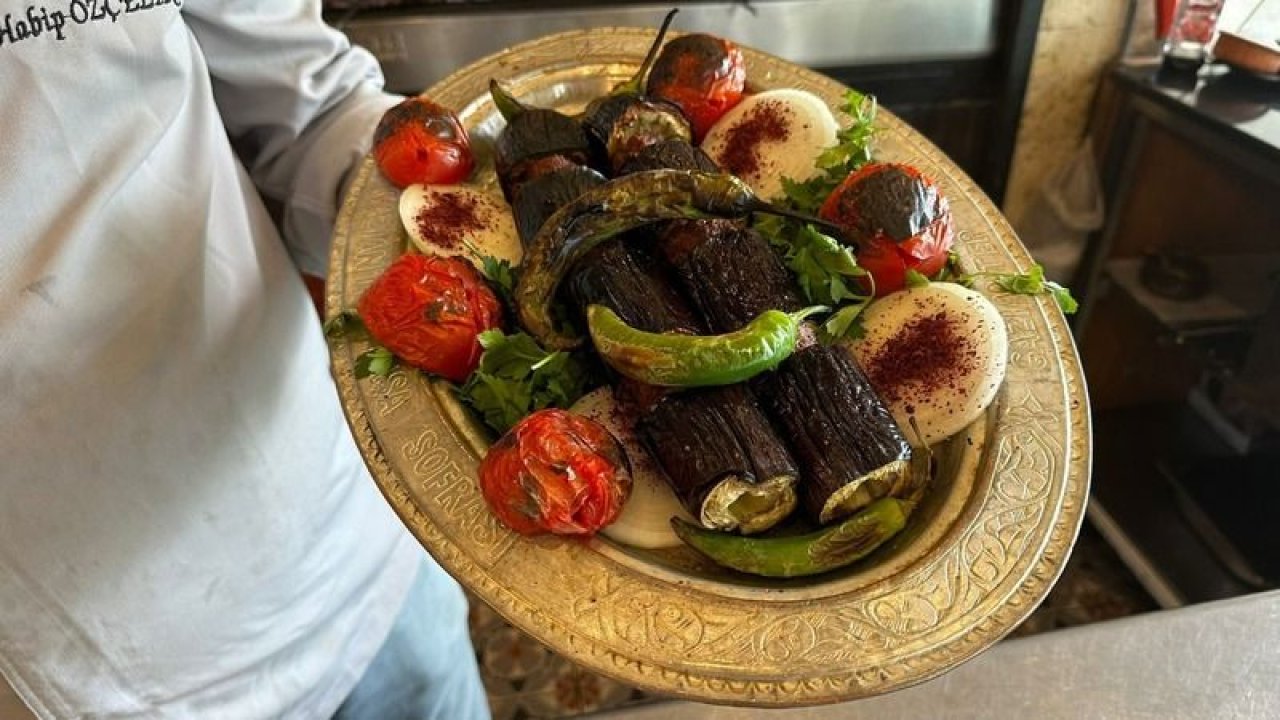 Gaziantep'te yaz mevsiminin eşsiz ve vazgeçilmez lezzeti: Patlıcan kebabı