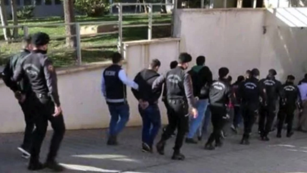Gaziantep'te DEV OPERASYON! Gaziantep'teki paravan operasyonunda 37 gözaltı