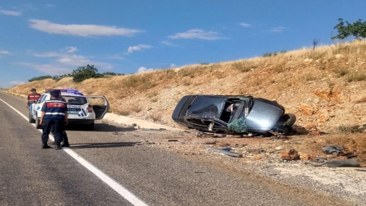 Gaziantep'te Kazada ağır yaralanan sürücü hayatını kaybetti