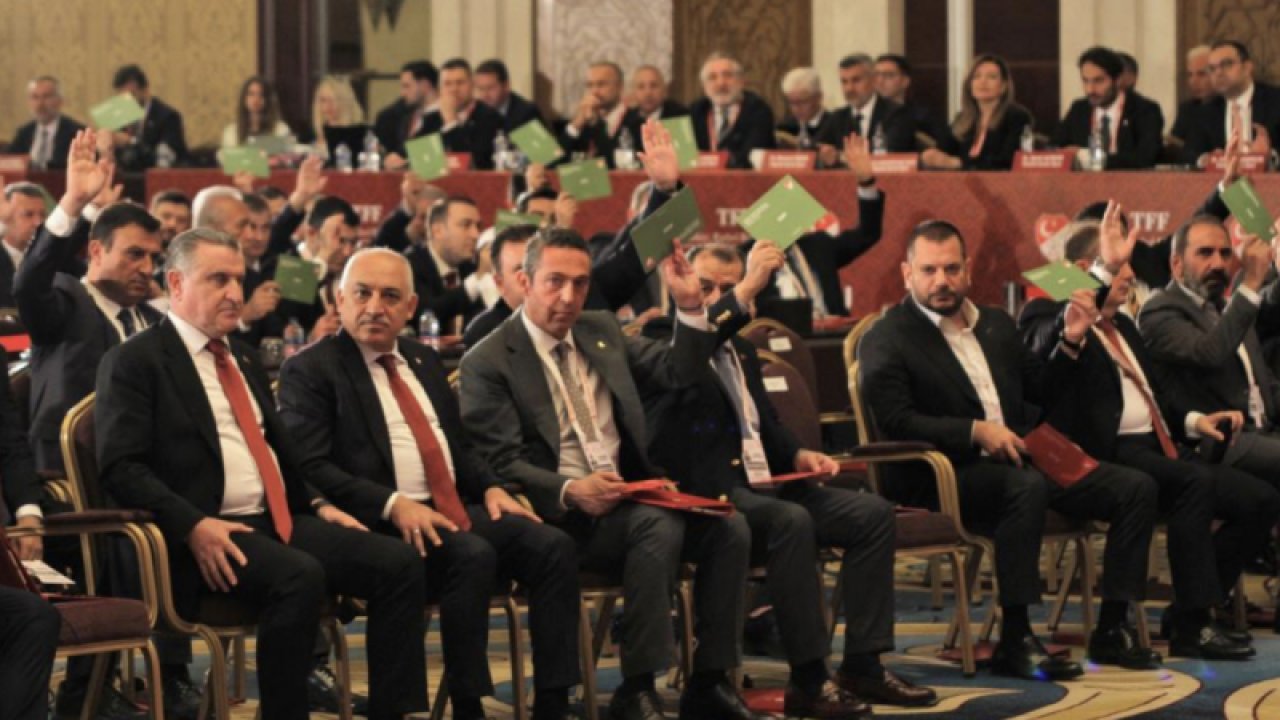 Türkiye Futbol Federasyonu yönetimi belli oldu. Gaziantepli 3 isim listede