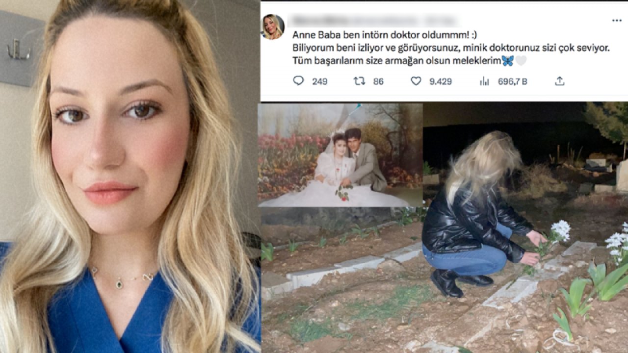 Gaziantep'te Depreme Yakalanan, Anne Babasını Kaybeden MERVE BÖRTA 'Sözünü tuttu doktor oldu'