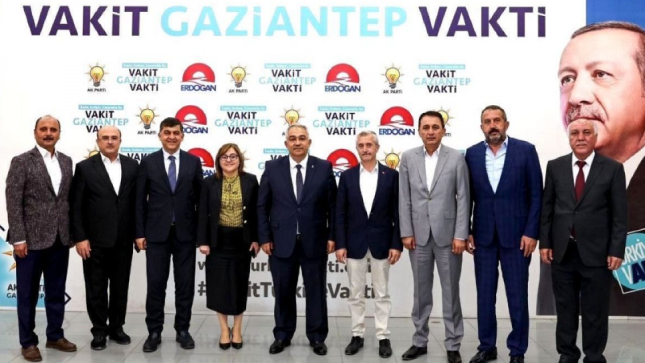 Gaziantep Ak Parti İl Başkanı Murat Çetin'e Başkanlardan hayırlı olsun ziyareti
