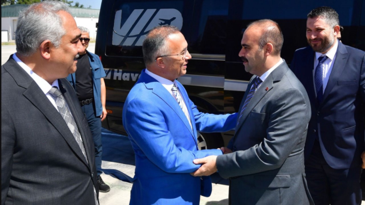 Sanayi ve Teknoloji Bakanı Fatih Kacır Gaziantep'te