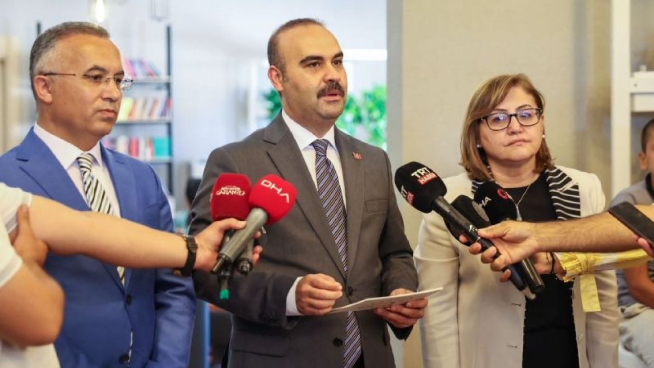 Sanayi ve Teknoloji Bakanı Kacır : Gaziantep’e kazandıracağımız yeni sanayi alanlarının büyüklüğü 2 bin 300 hektar